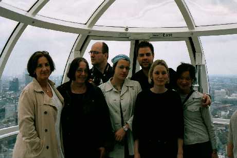 London Eye with the family